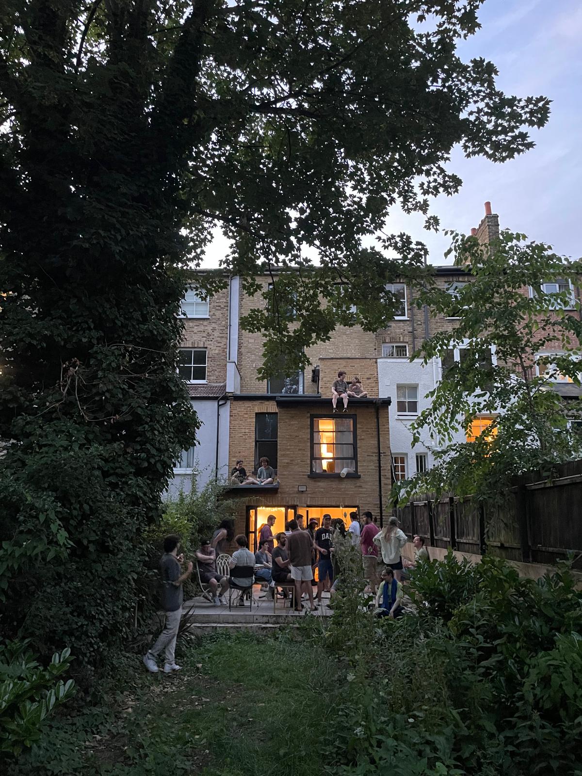 London garden party